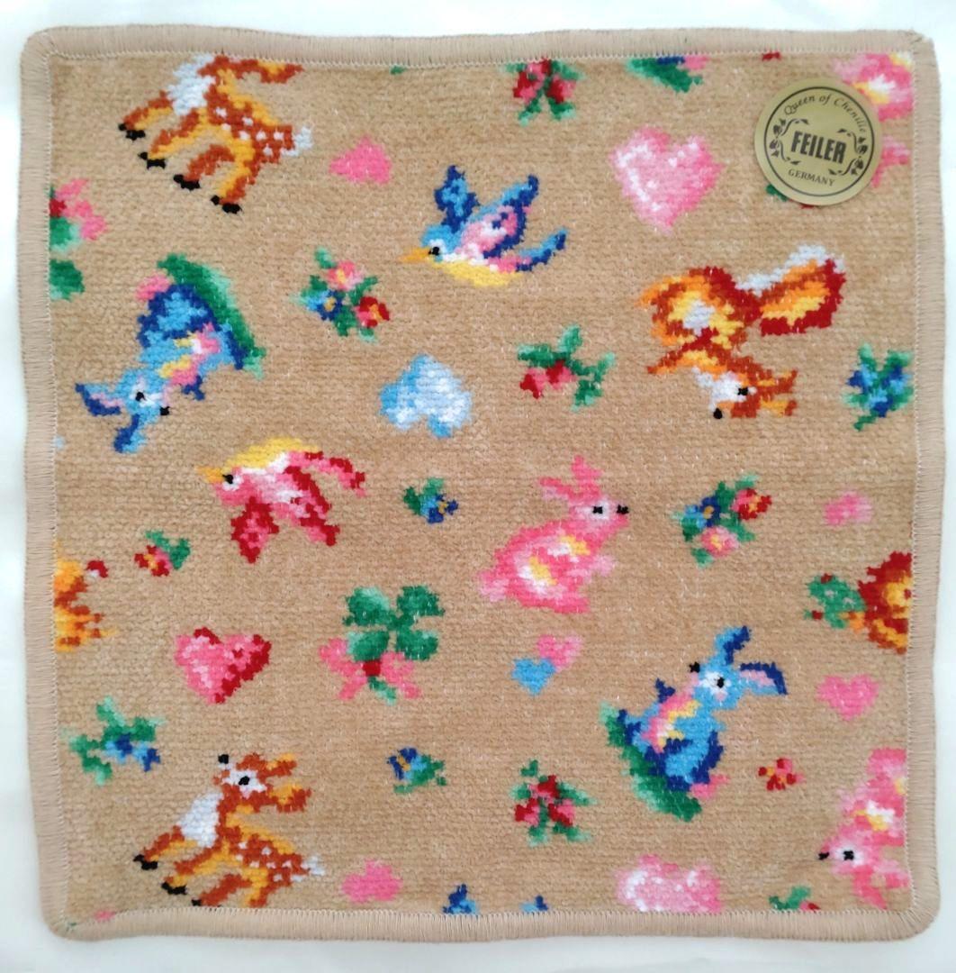 FEILER(フェイラー) 新品ハンカチ5枚②