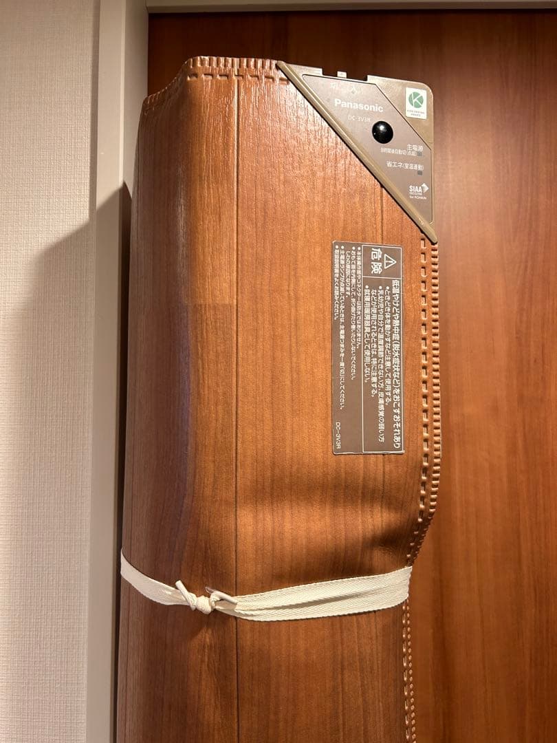 ホットカーペット かんたん床暖 フローリング 電気カーペット3畳 畳みジワあり