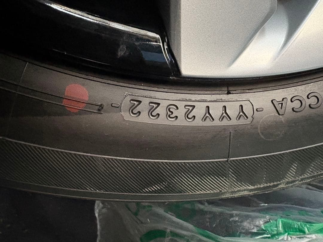 ホンダ 新車外し4本セット タイヤ ホイール 横浜ブルーアース185/60/15