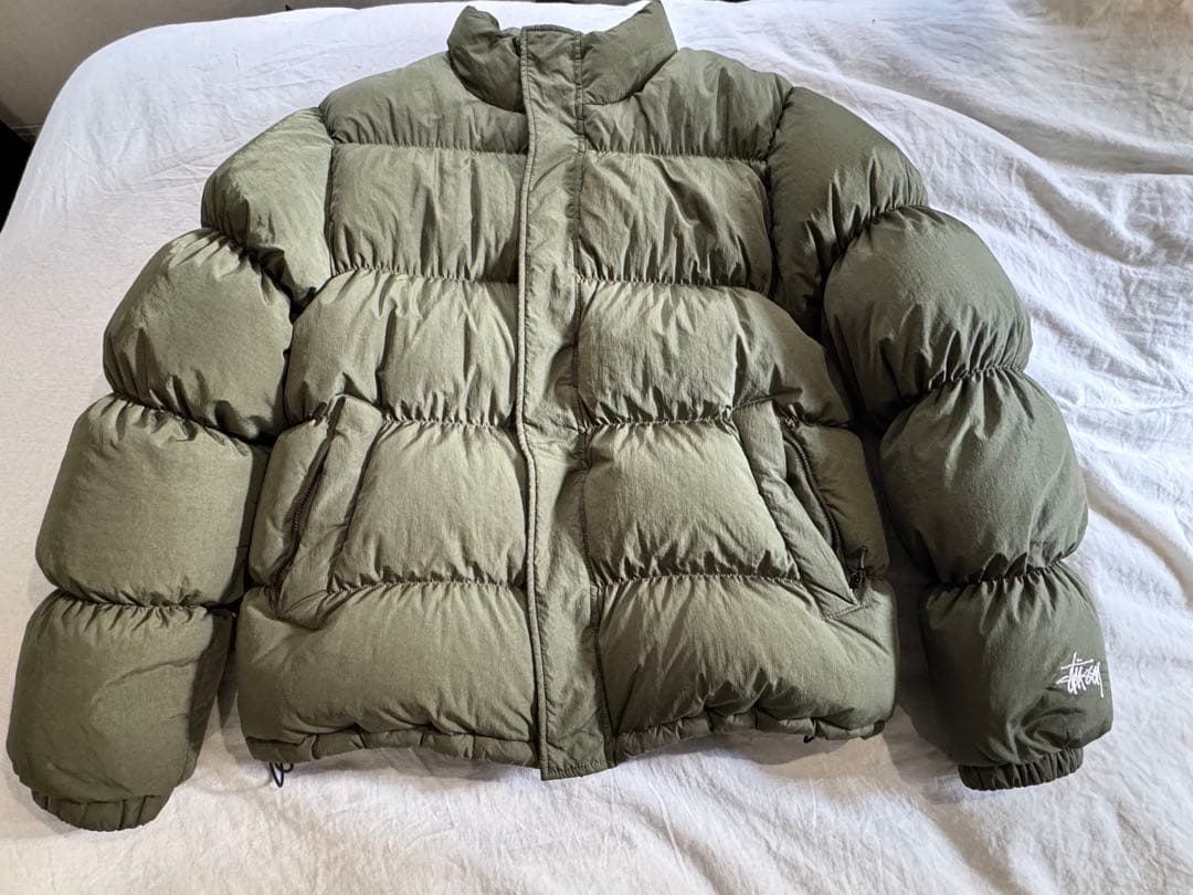 Stussy オリーブ ダウンジャケット M「rikutp」専用