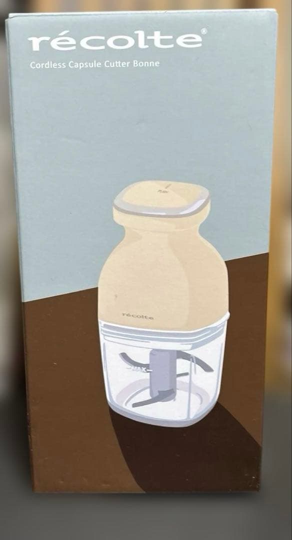 [recolte]コードレス　カプセル　カッターRCP-7(W) ボンヌ