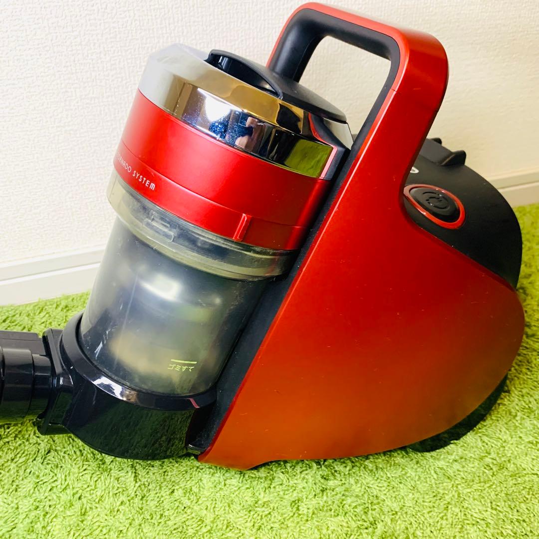 TOSHIBA 掃除機 トルネオ VC-JS4000 赤 サイクロン掃除機