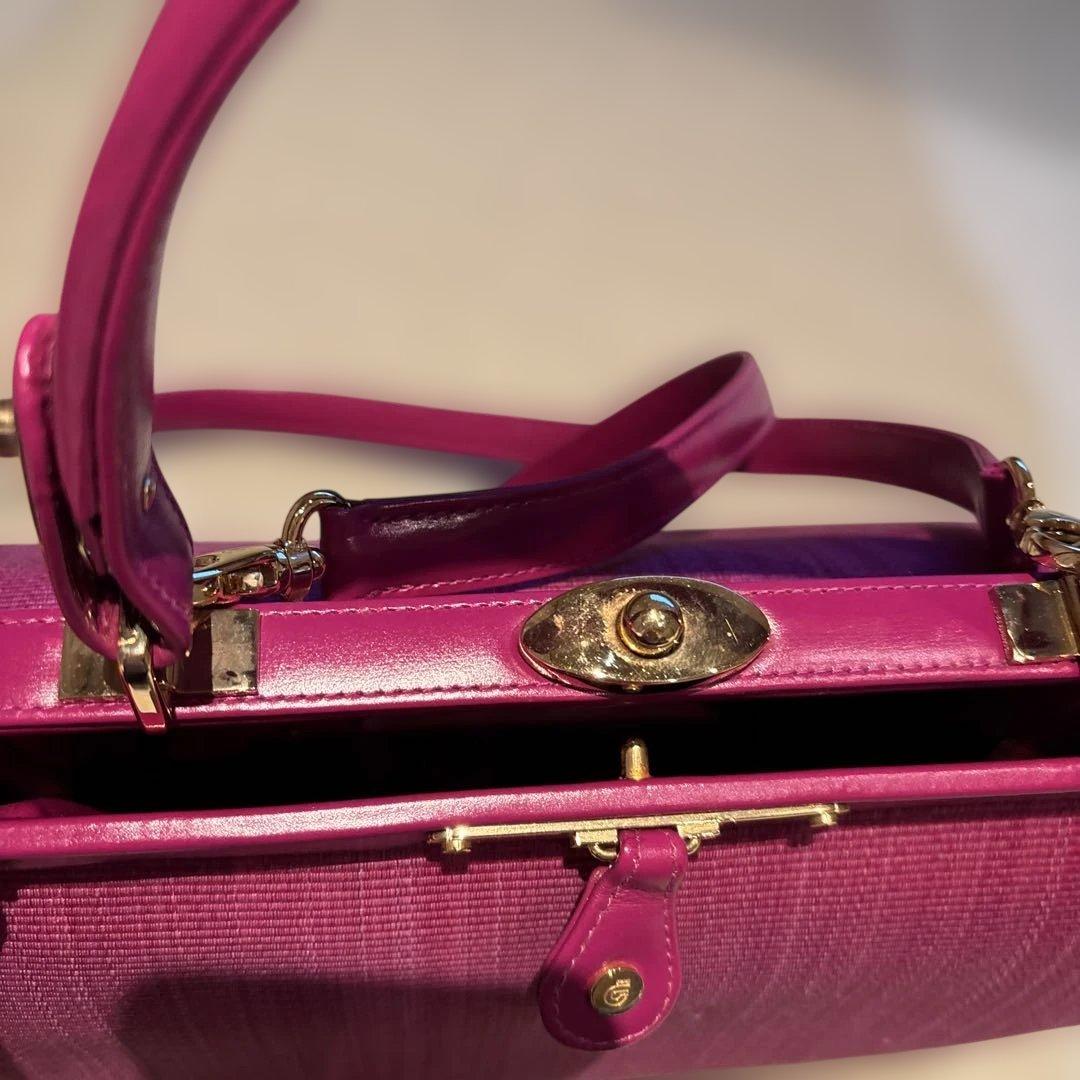 コンテスバッグ　ホースヘア　ショルダーバッグ