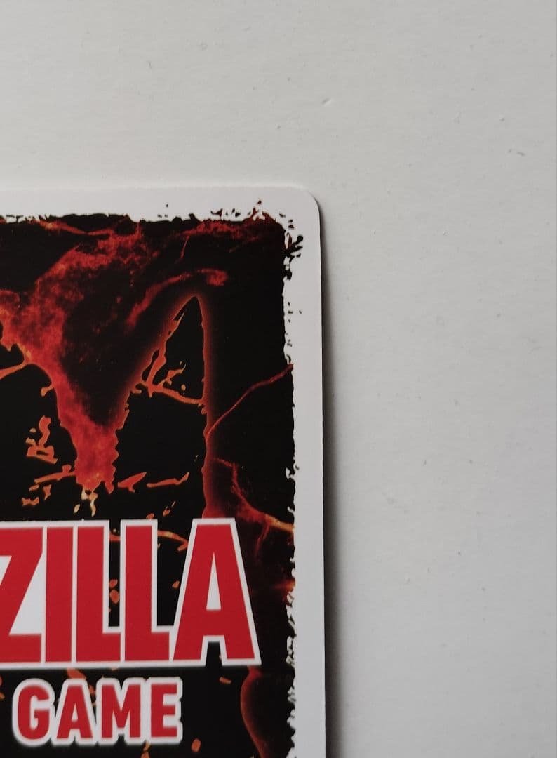 ゴジラカードゲーム　怒り　ちびモスラ箔押しサイン
