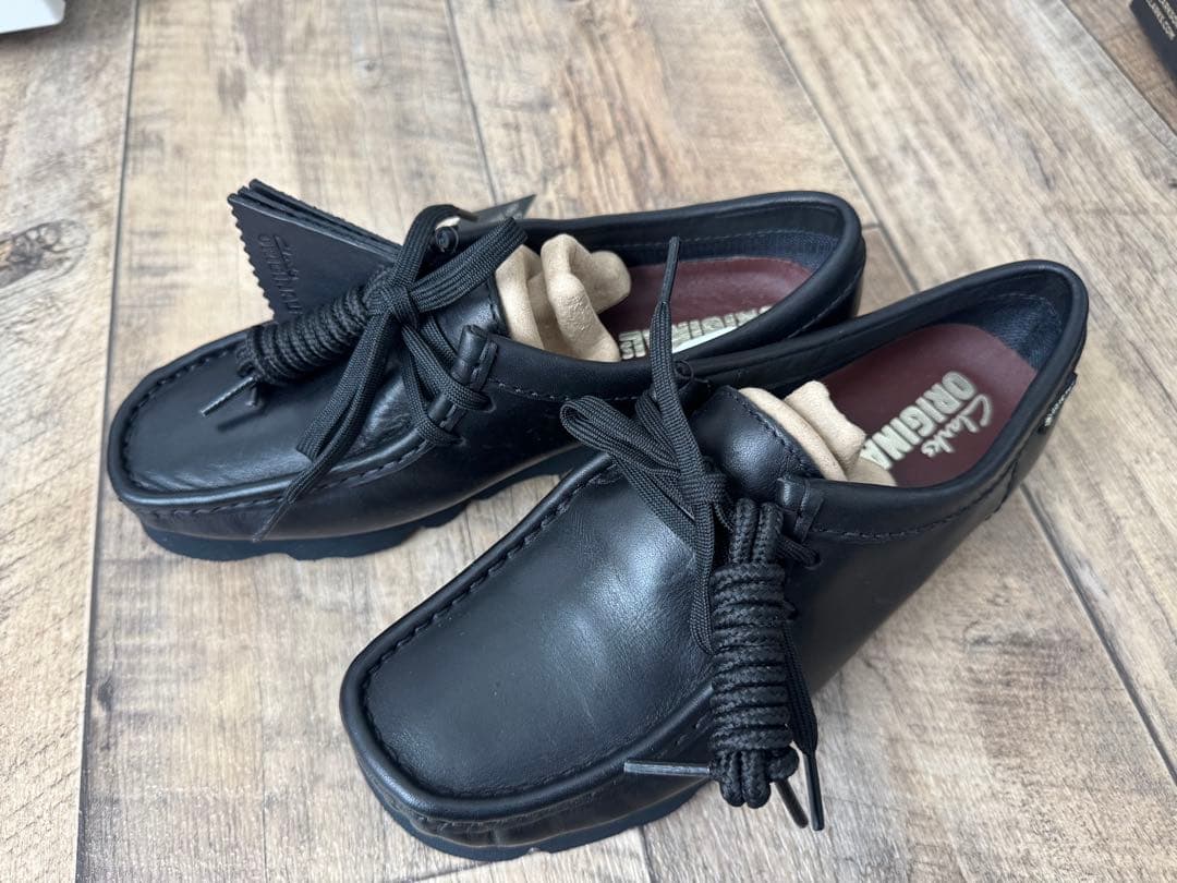 Clarks Originals クラークス ワラビー ゴアテックス レザー