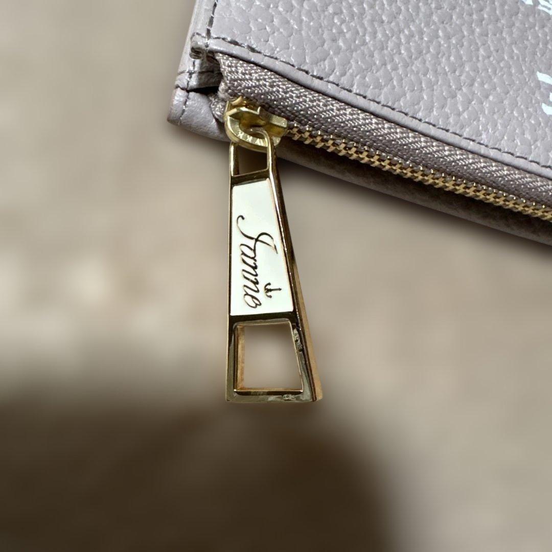 美品 IANNE emma series 長財布 atao