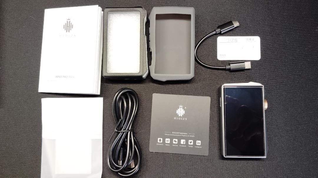 ポータブルプレーヤー HIDIZS AP80 PRO MAX