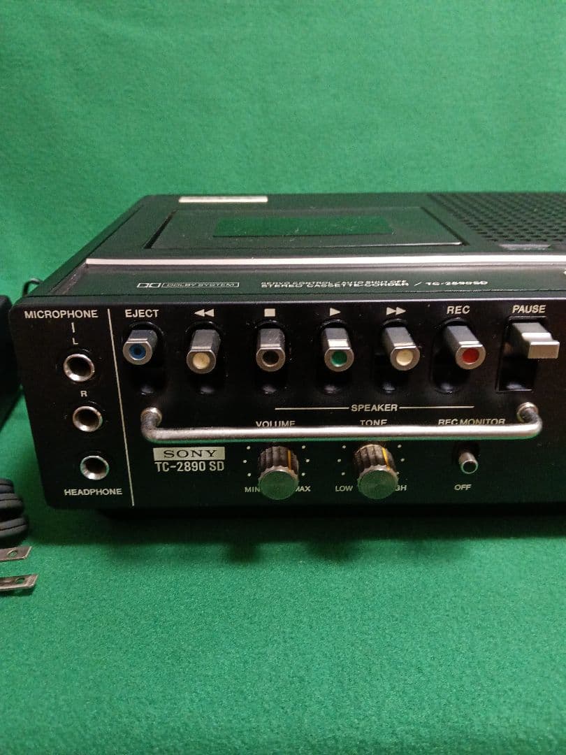 Sony TC-2890 SD カセットプレーヤー ジャンク品
