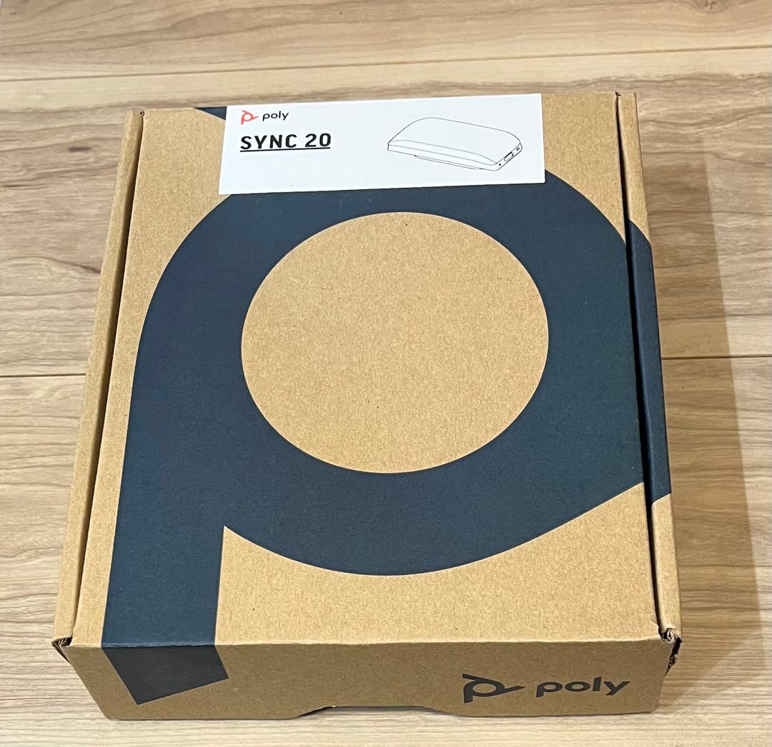 【新品未使用品】Poly Sync 20 ポータブル スマート スピーカー