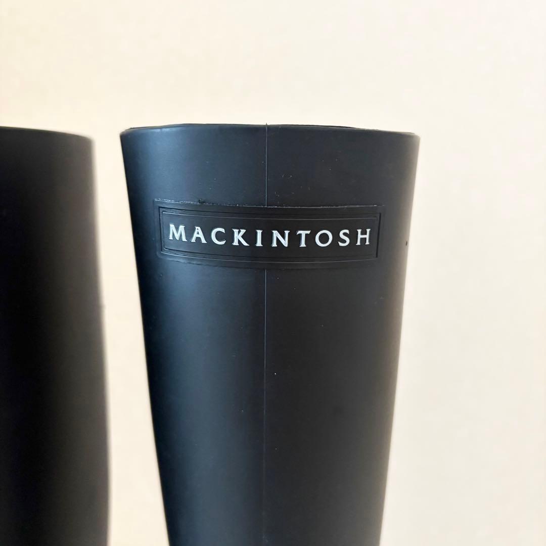 【定価3.85万円】MACKINTOSH レインブーツ 長靴 37 ブラック