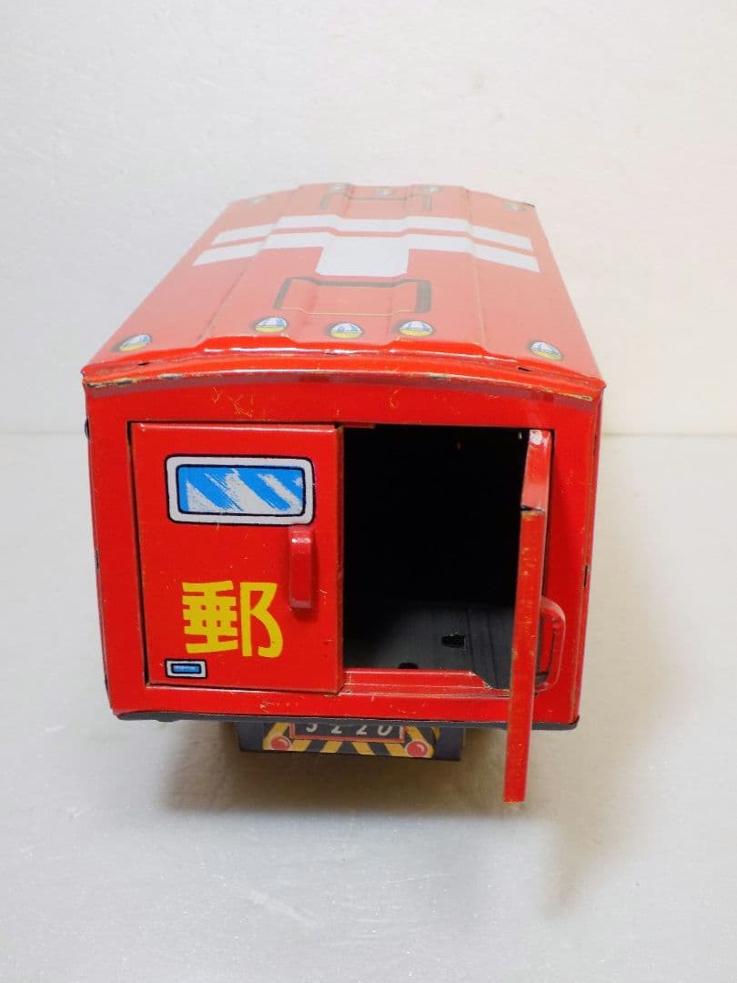 希少ブリキ　三橋　【 郵便車 】 箱付き