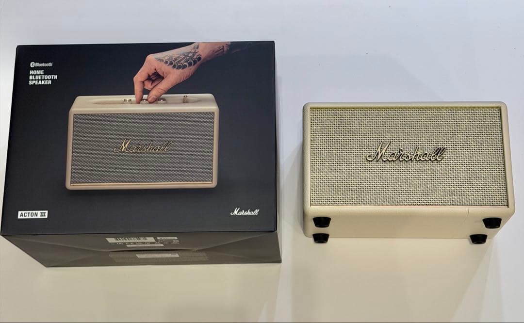 MarshallワイヤレススピーカーActon III クリーム