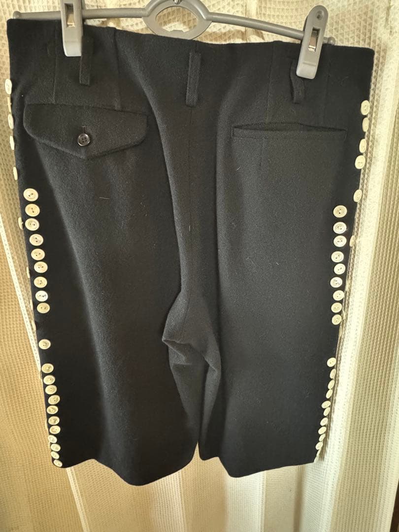 コムデギャルソンオムプリュス　24awボタンショーツ