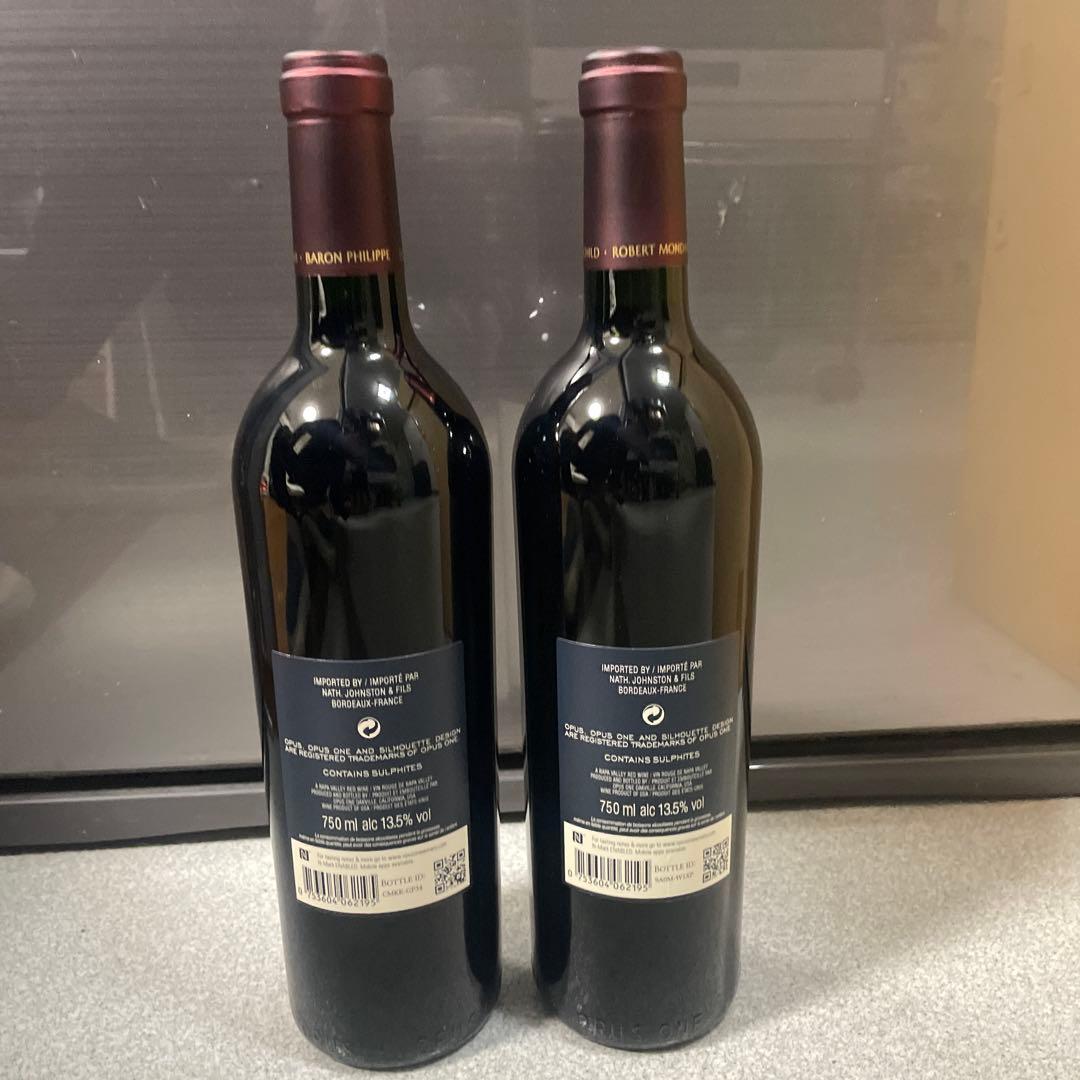 2本 オーパス・ワン 750ml Opus One 2019 （21）