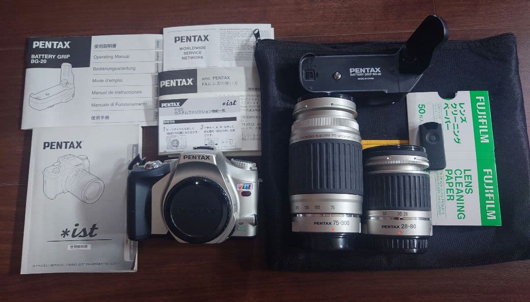 一眼レフ　フイルムカメラ　＊I S T　ペンタックス　PENTAX