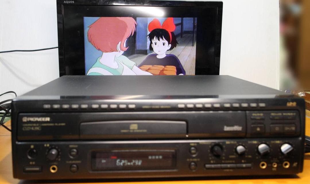 Pioneer CLD-K55G　LDプレーヤー　1993年　動作確認済み