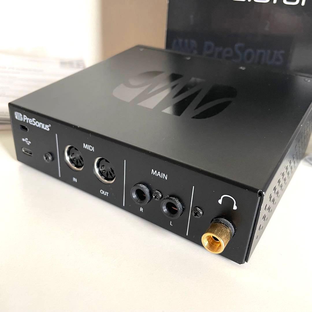 PreSonus revelator io 24 オーディオインターフェース