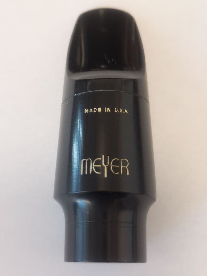 Meyer ソプラノサックスマウスピース 5MM、リガチャー、キャップのセット