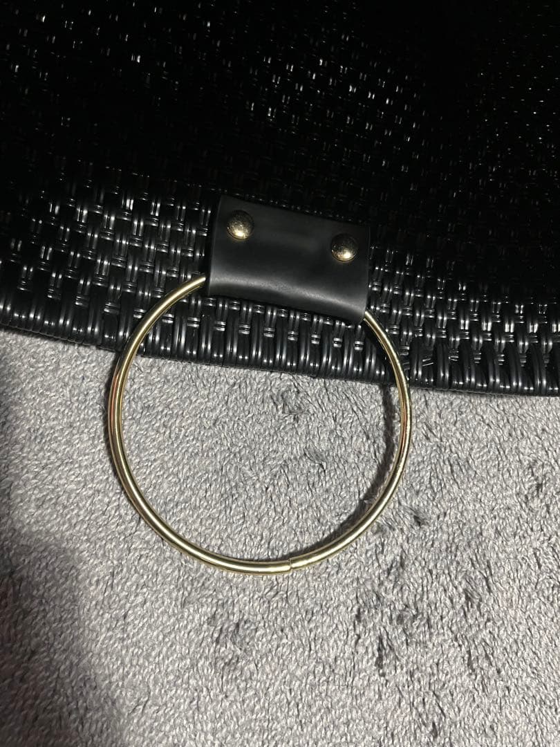 【限定値下】美品★ドゥーズィエムクラスVELETTOヴェレットリングバッグかご黒