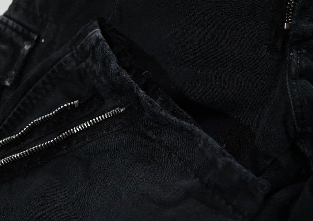 イタリア製 00s DOLCE & GABBANA ダブルジップ カーゴパンツ