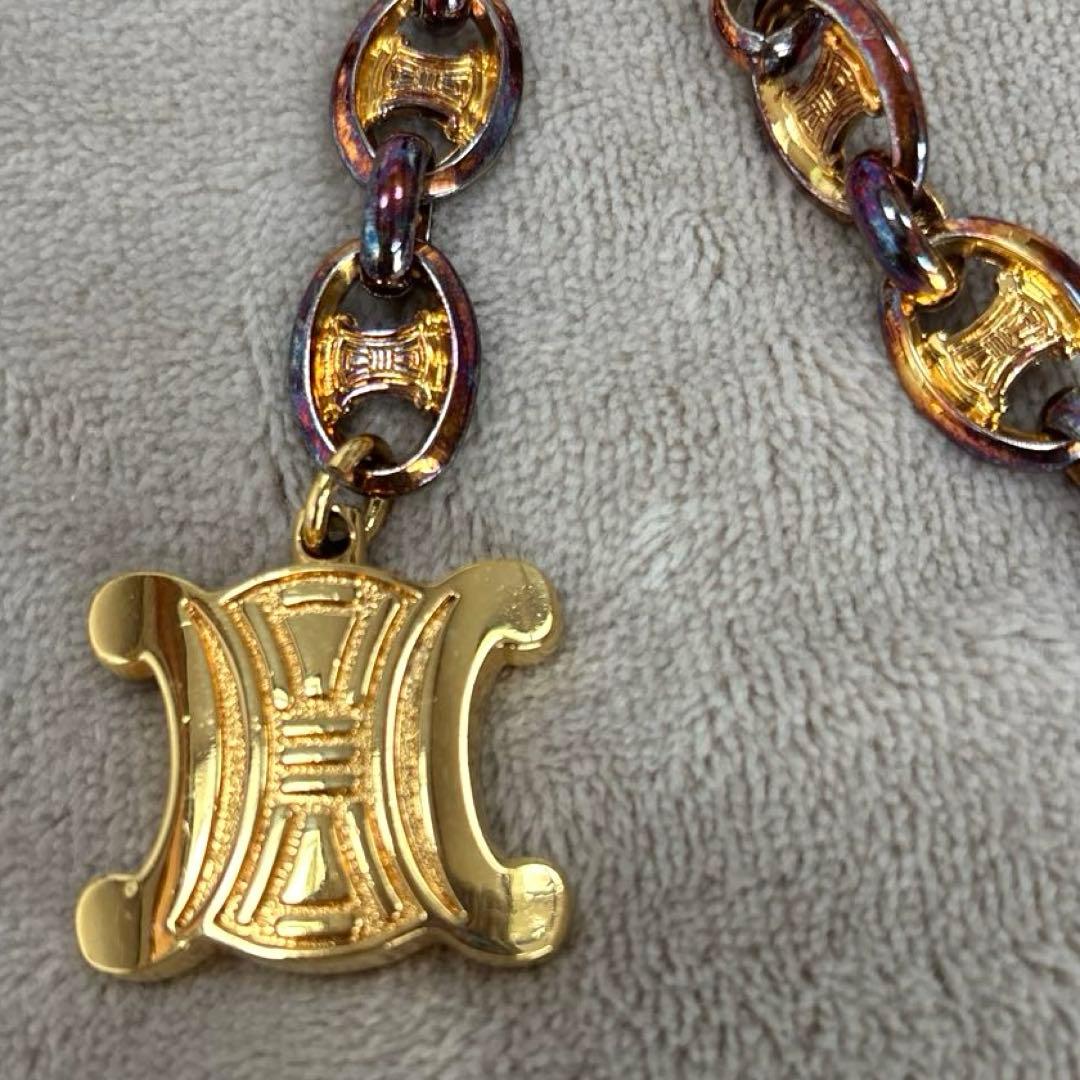 ヴィンテージ　CELINE セリーヌマカダム Macadam チェーン ベルト