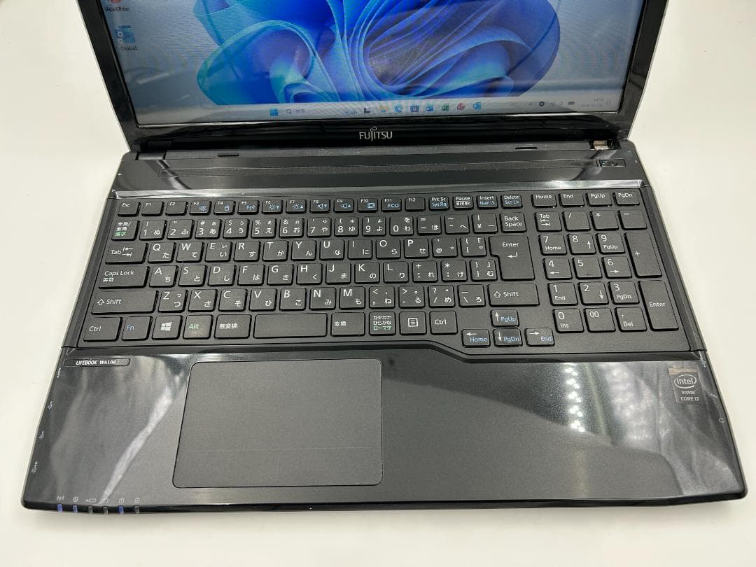 ノートパソコン windows11 オフィス付き core i7 AH53/MB