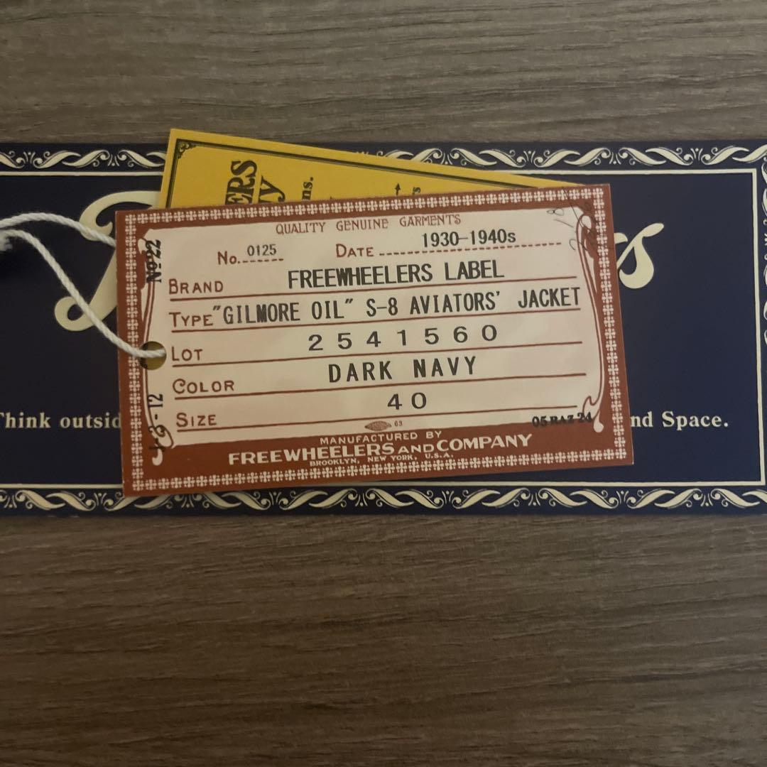 FREEWHEELERS S-8 カスタム \"ギルモア・オイル\" ネイビー　40