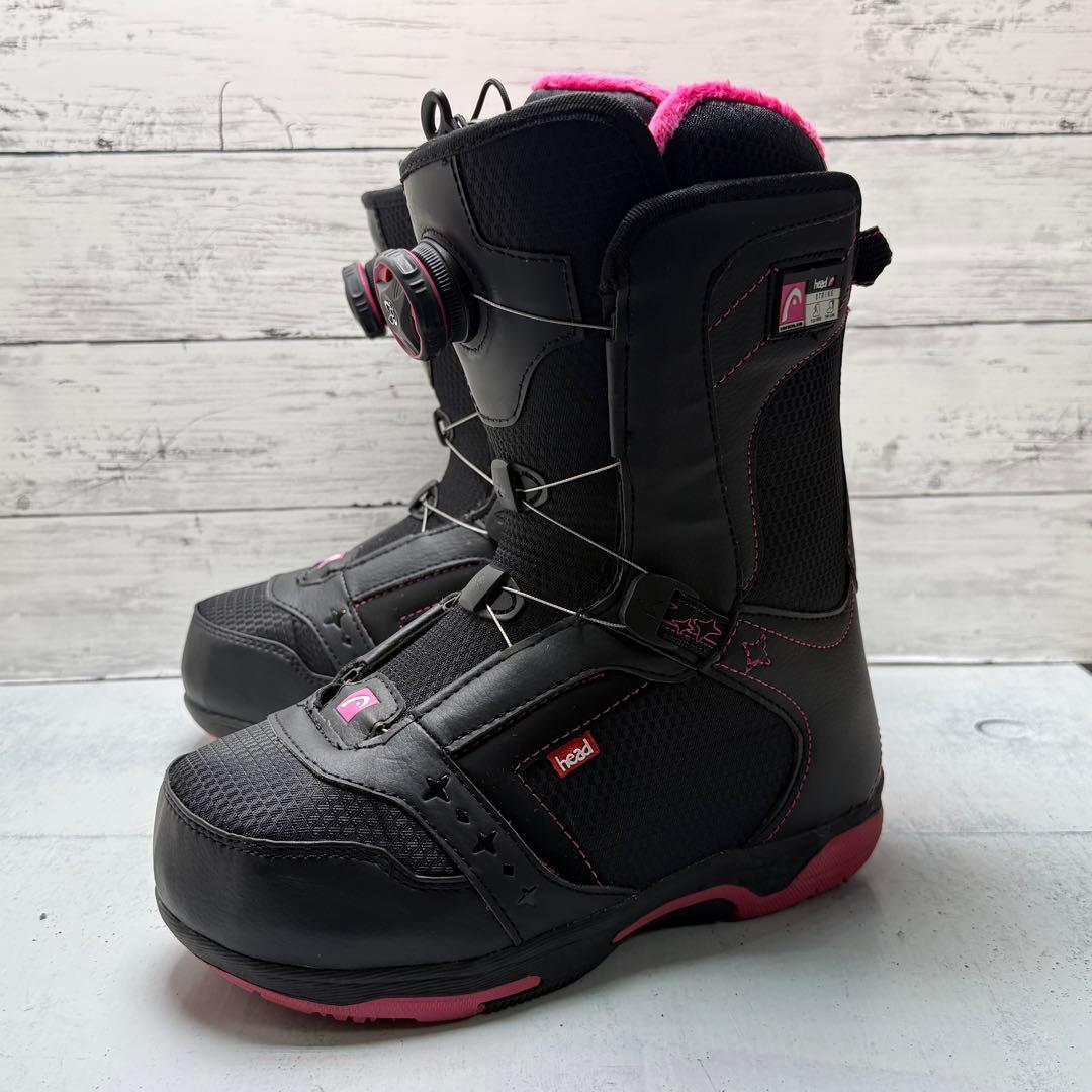 美品 HEAD STRIKE BOA スノボブーツ 23cm【E-79】