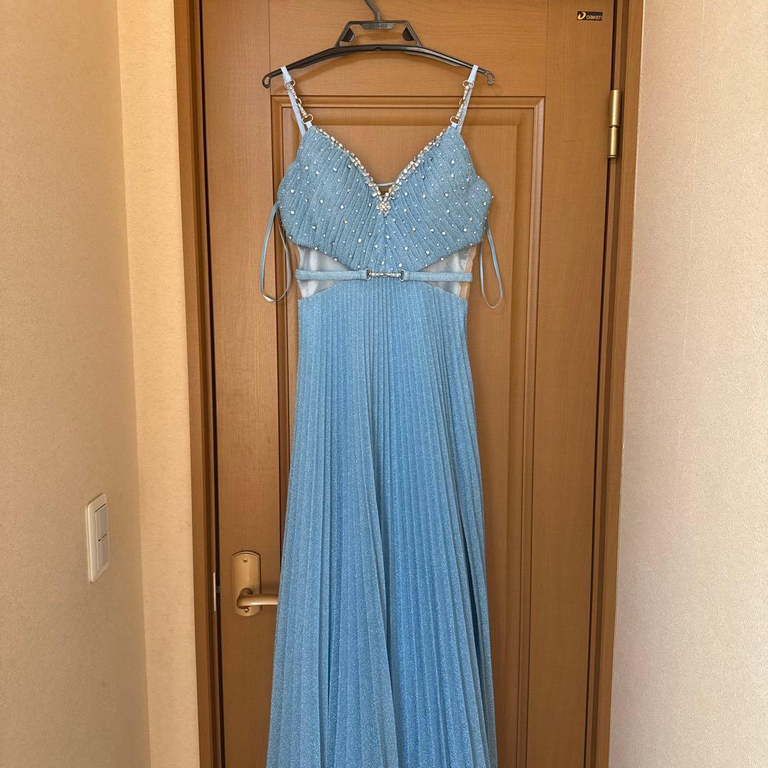 IRMA Collection ライトブループリーツドレス【値下げ可】