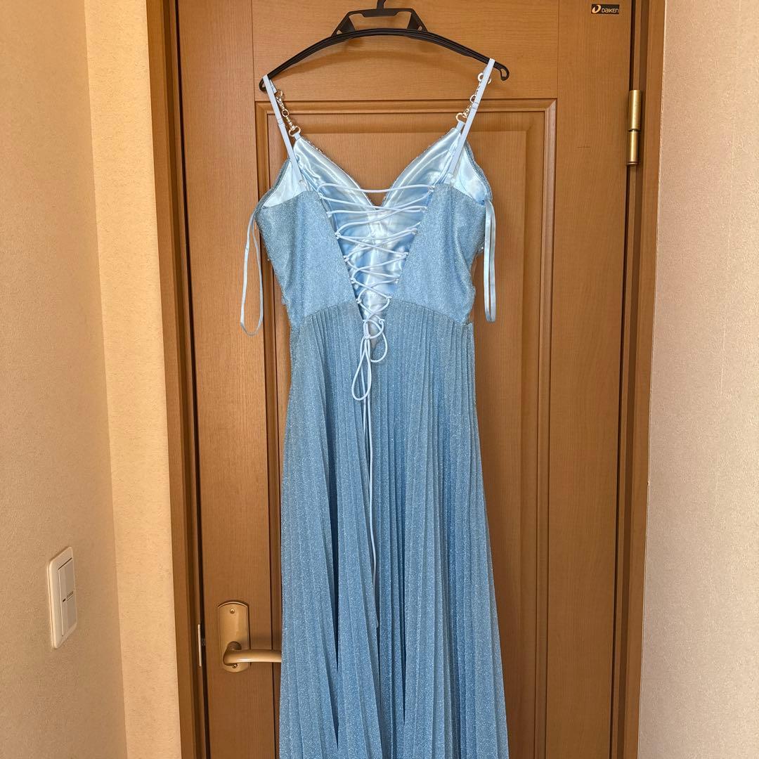 IRMA Collection ライトブループリーツドレス【値下げ可】