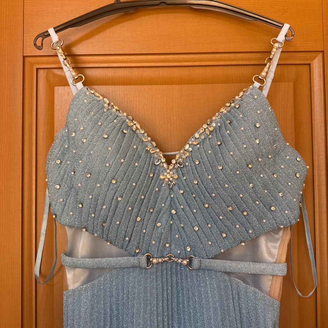 IRMA Collection ライトブループリーツドレス【値下げ可】