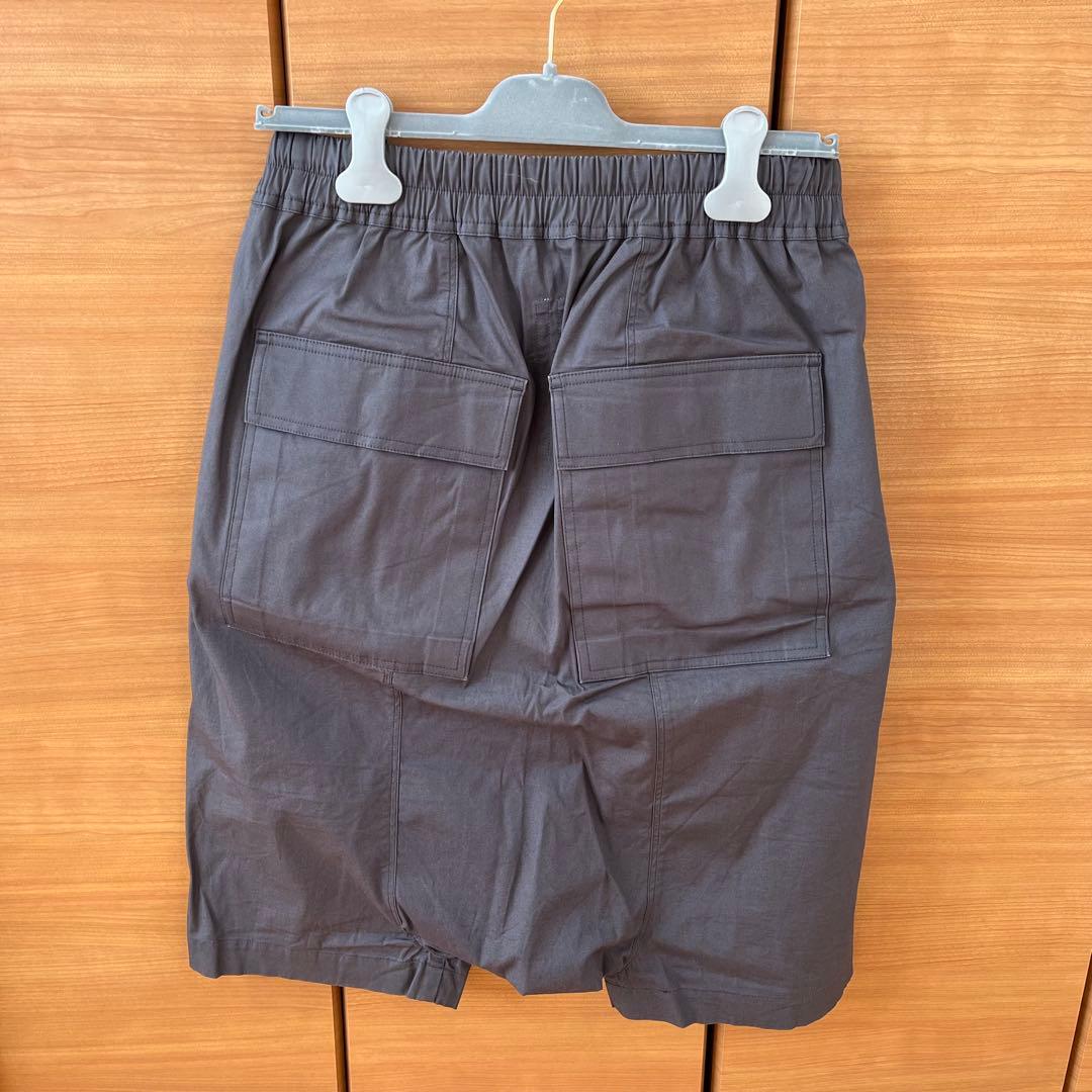 【美品】リックオウエンス ハーフパンツ サルエルパンツ ポッズ 46 ブラック