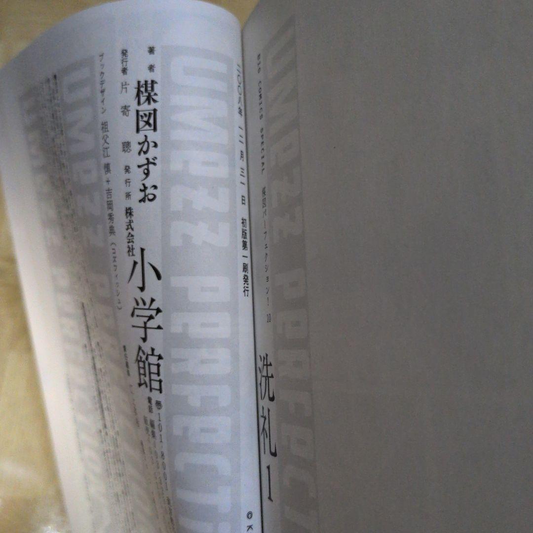 楳図PERFECTION! 洗礼 1 2 3 全巻セット 楳図 かずお