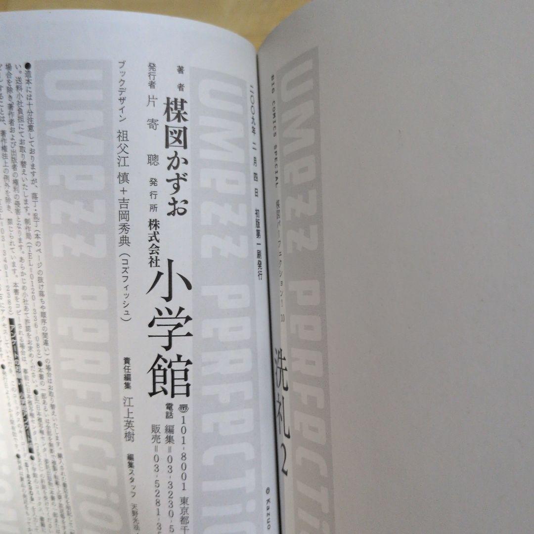 楳図PERFECTION! 洗礼 1 2 3 全巻セット 楳図 かずお
