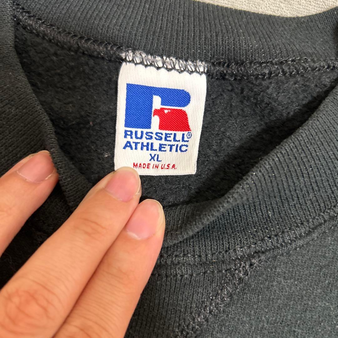 ラッセルアスレチック　スウェット　ブラック　usa xl