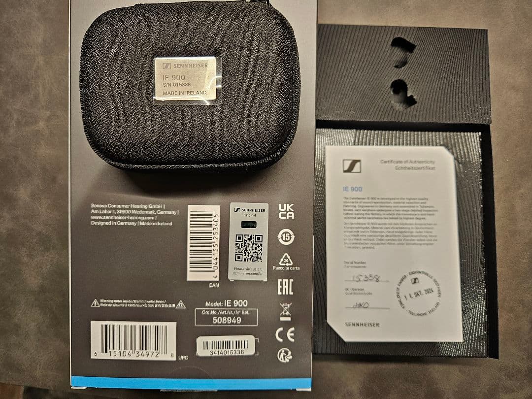 イヤホン SENNHEISER brise audio BSEP for IE900