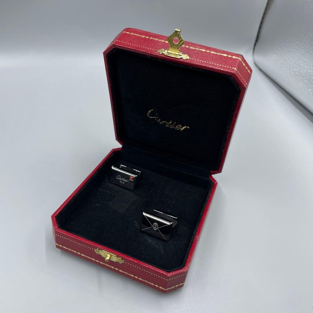 25 Cartier カフリンクス 925 刻印あり 専用ケース付き