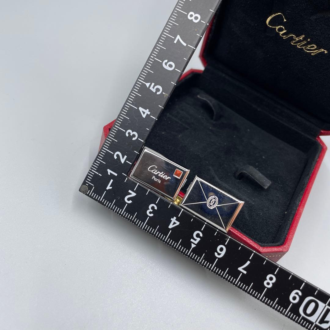 25 Cartier カフリンクス 925 刻印あり 専用ケース付き