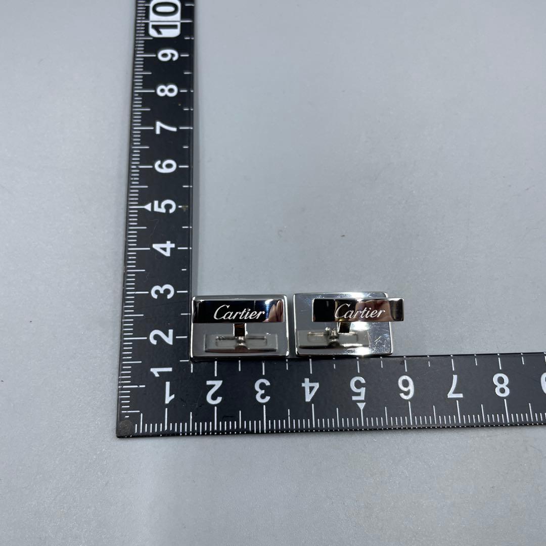 25 Cartier カフリンクス 925 刻印あり 専用ケース付き