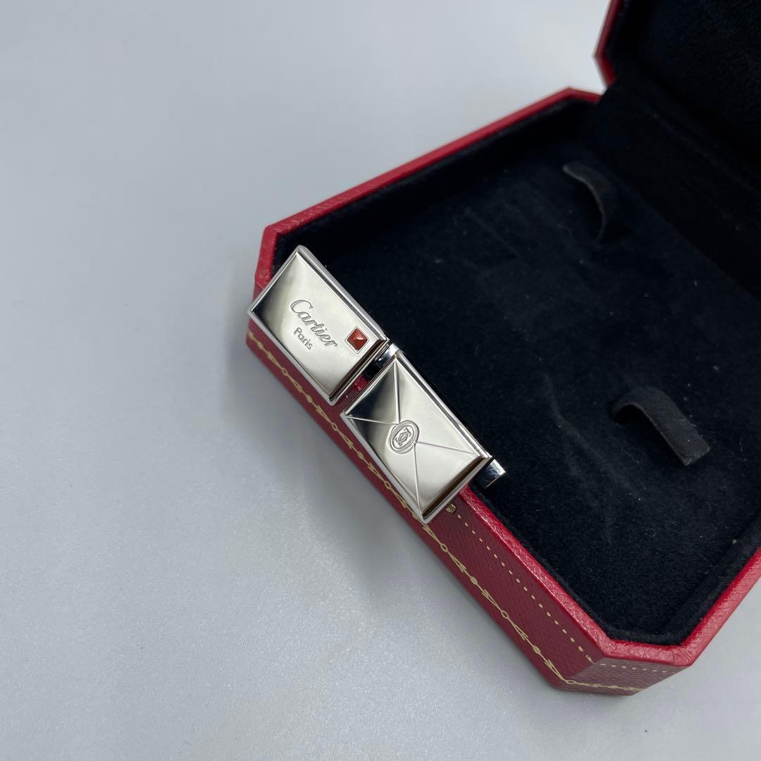 25 Cartier カフリンクス 925 刻印あり 専用ケース付き