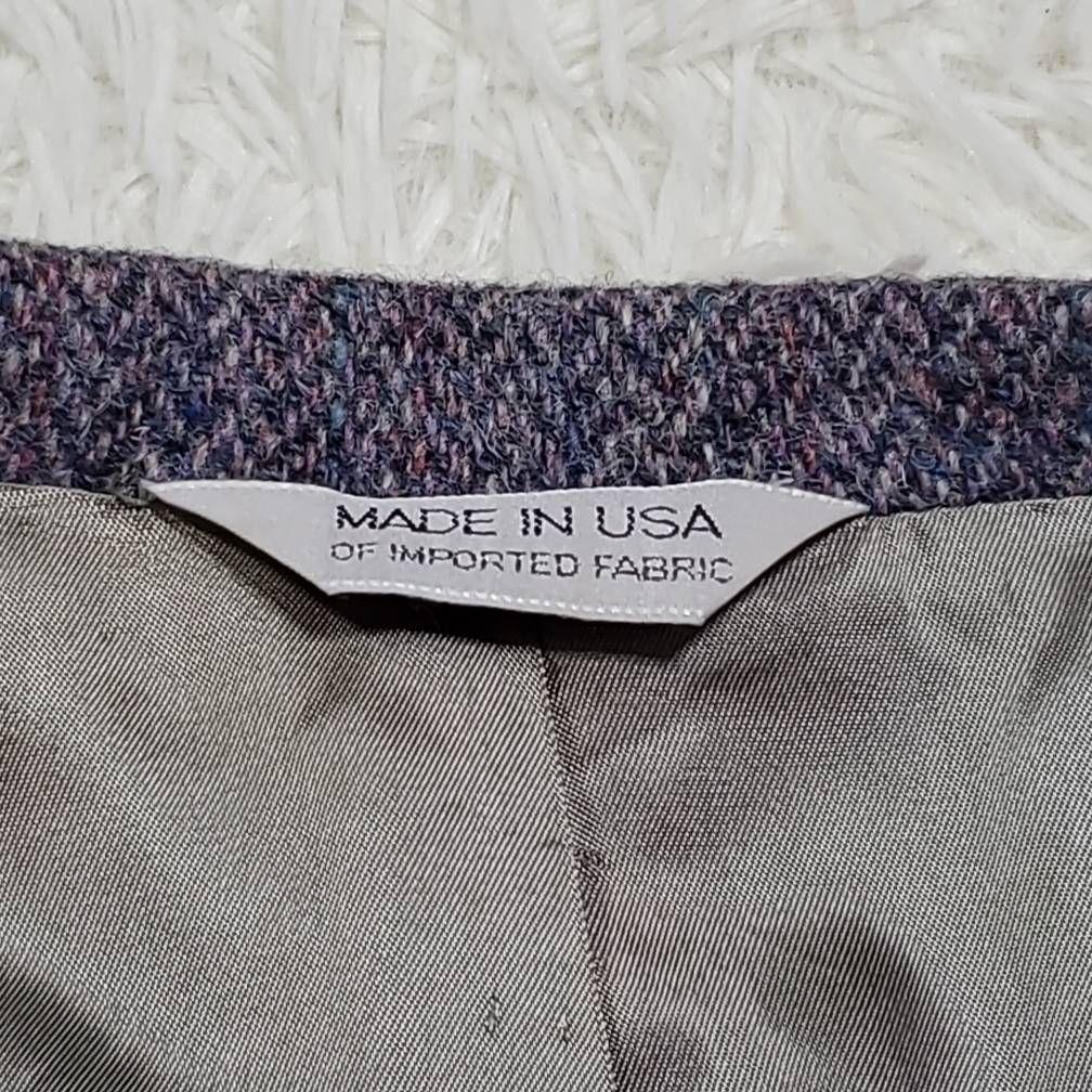 極美品XL リチャードエヴァンス ハリスツイード ウール100 ブレザー 米国製