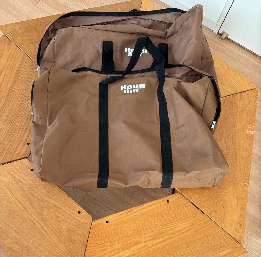 【みん】HangOut FRT アーチテーブル ウッドトップ 6個入り