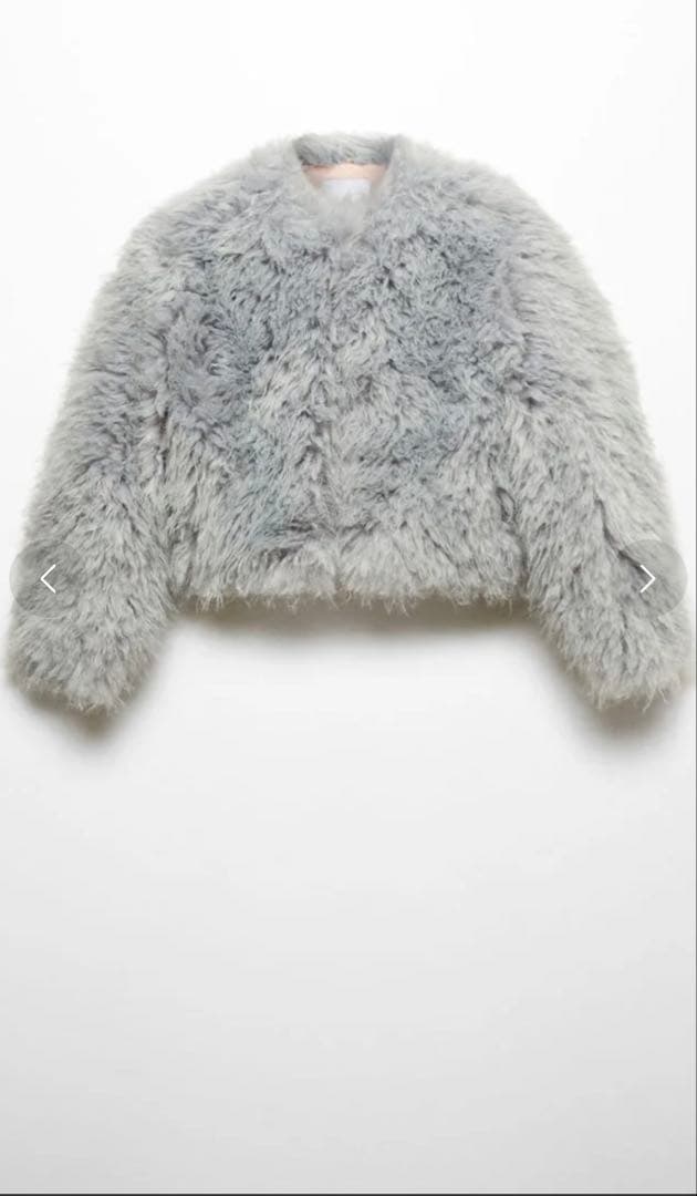 タイムセール　Mango ファージャケット　未使用品