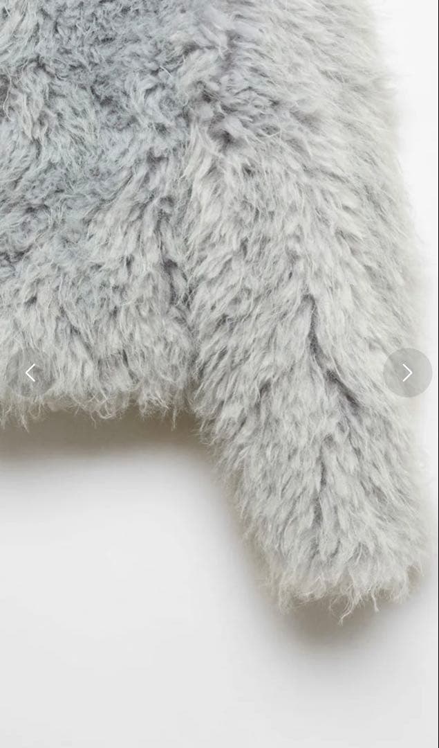 タイムセール　Mango ファージャケット　未使用品