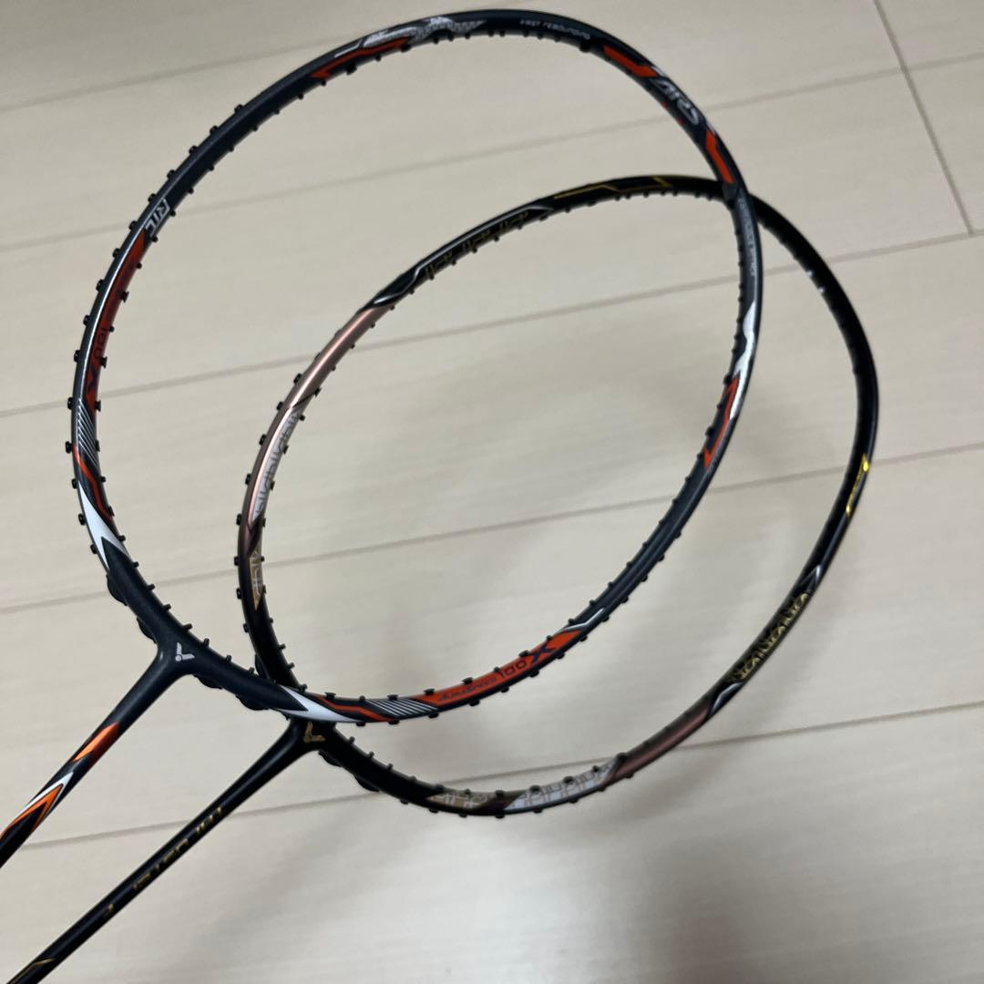 ビクター オーラスピード100X＆スラスターF ２本セット