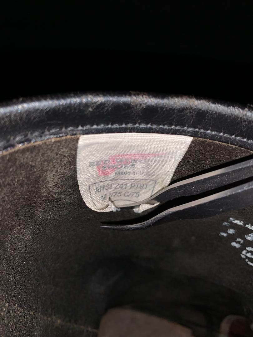 PT91レッドウィング エンジニアブーツ8 1/2 Ｄ