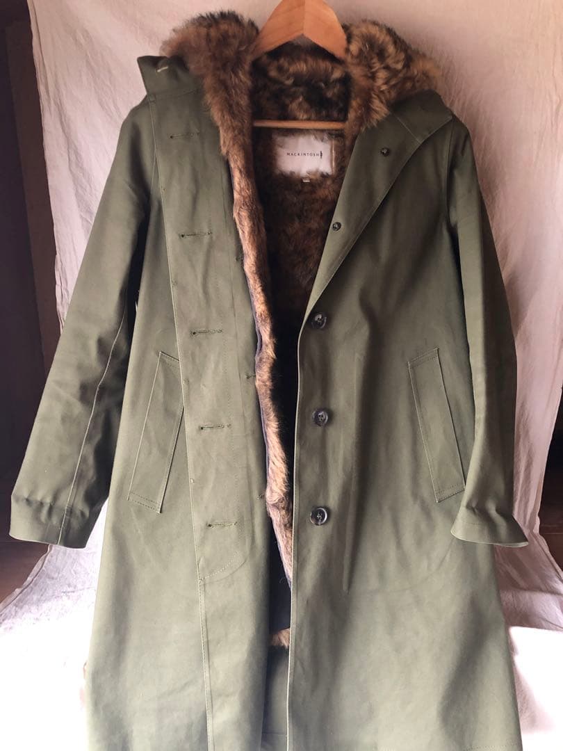 専用(MACKINTOSH ゴム引きライナーリアルファーコートアパルト)
