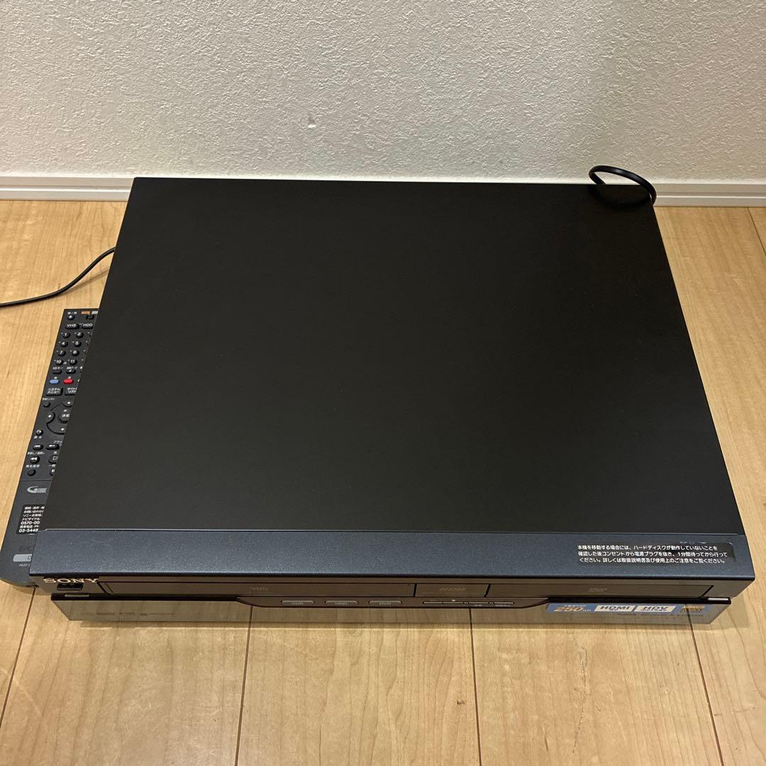 完動品！！VHS・DVDレコーダー SONY RDZ-D60V