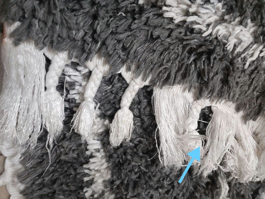 ヴィンテージラグ ラグマット ウィルトン織り カーペット シャギーラグ 絨毯