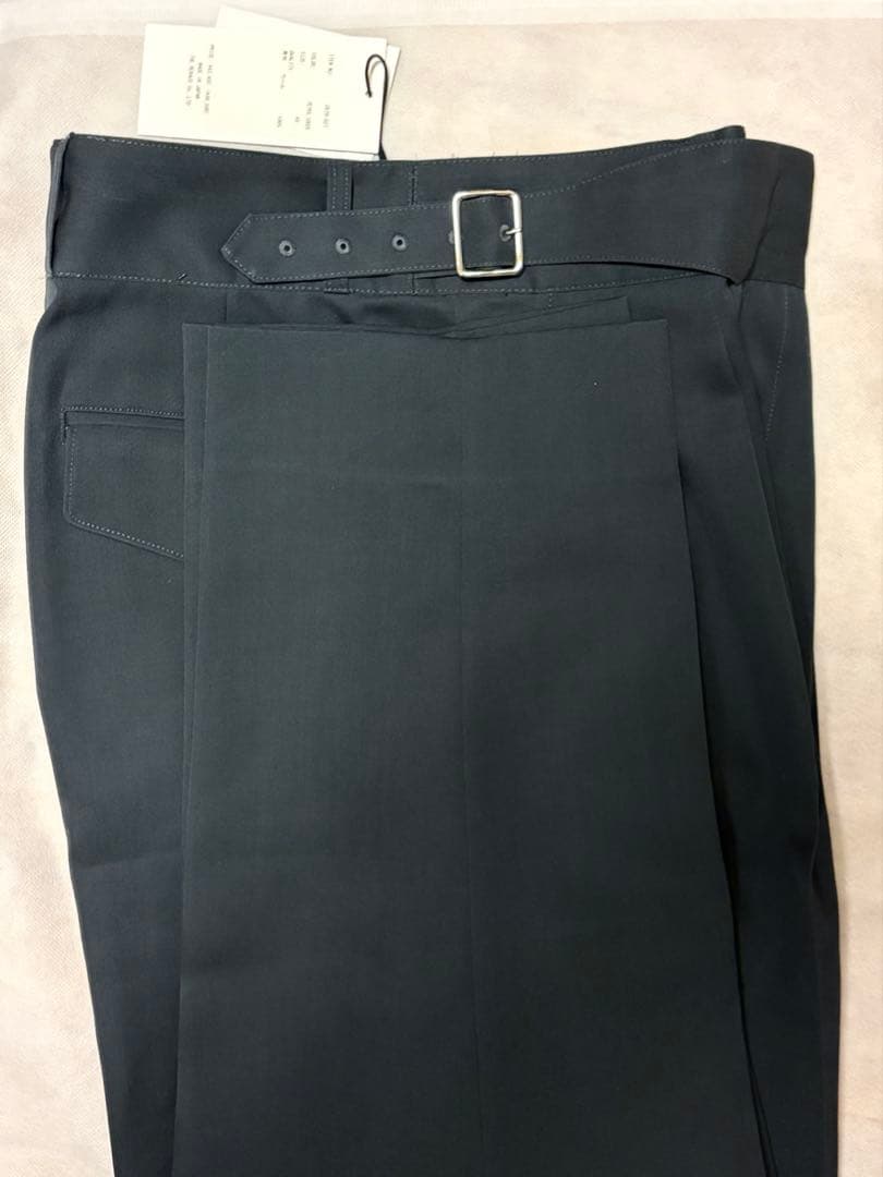 The CLASIK GURKHA TROUSER 黒緑46 M